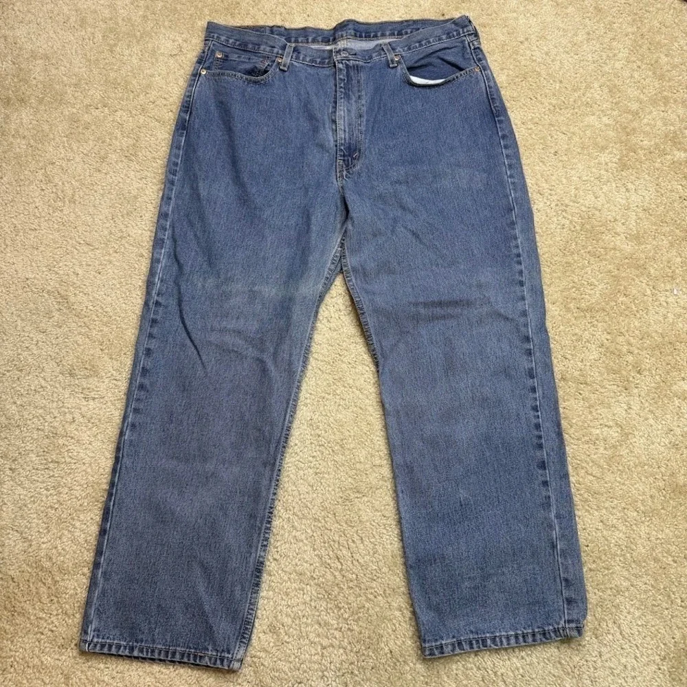 Levi's 550 Jeans Mens 40x30 Blue Relaxed Fit Straight Leg Denim